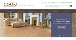 Desktop Screenshot of cooks-furnishings.co.uk